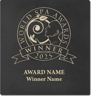 World Spa Awards winner wall plaque