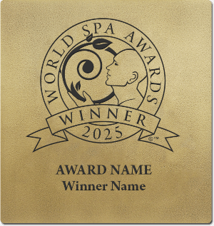 World Spa Awards winner wall plaque