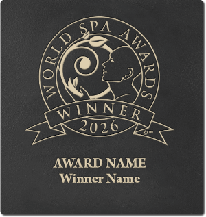 World Spa Awards winner wall plaque