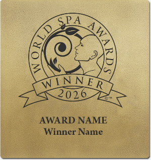 World Spa Awards winner wall plaque